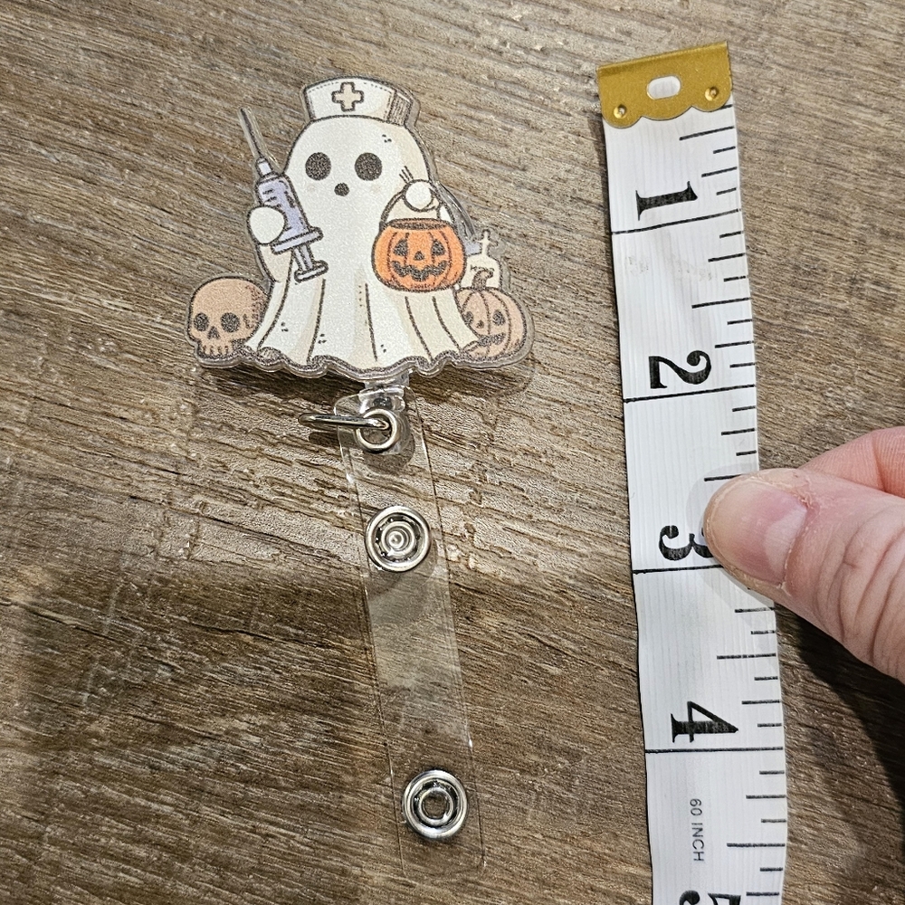 💜 (4 For $20) Retractable Funny Badge Holder - Picture 2 of 2